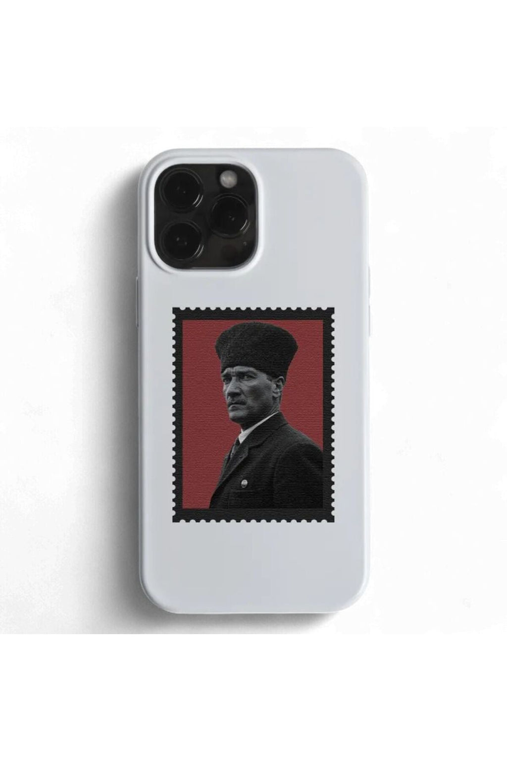 WOTOBEUS Atatürk Desenli İçi Kadife Premium Kalite Lansman Telefon Kılıfı