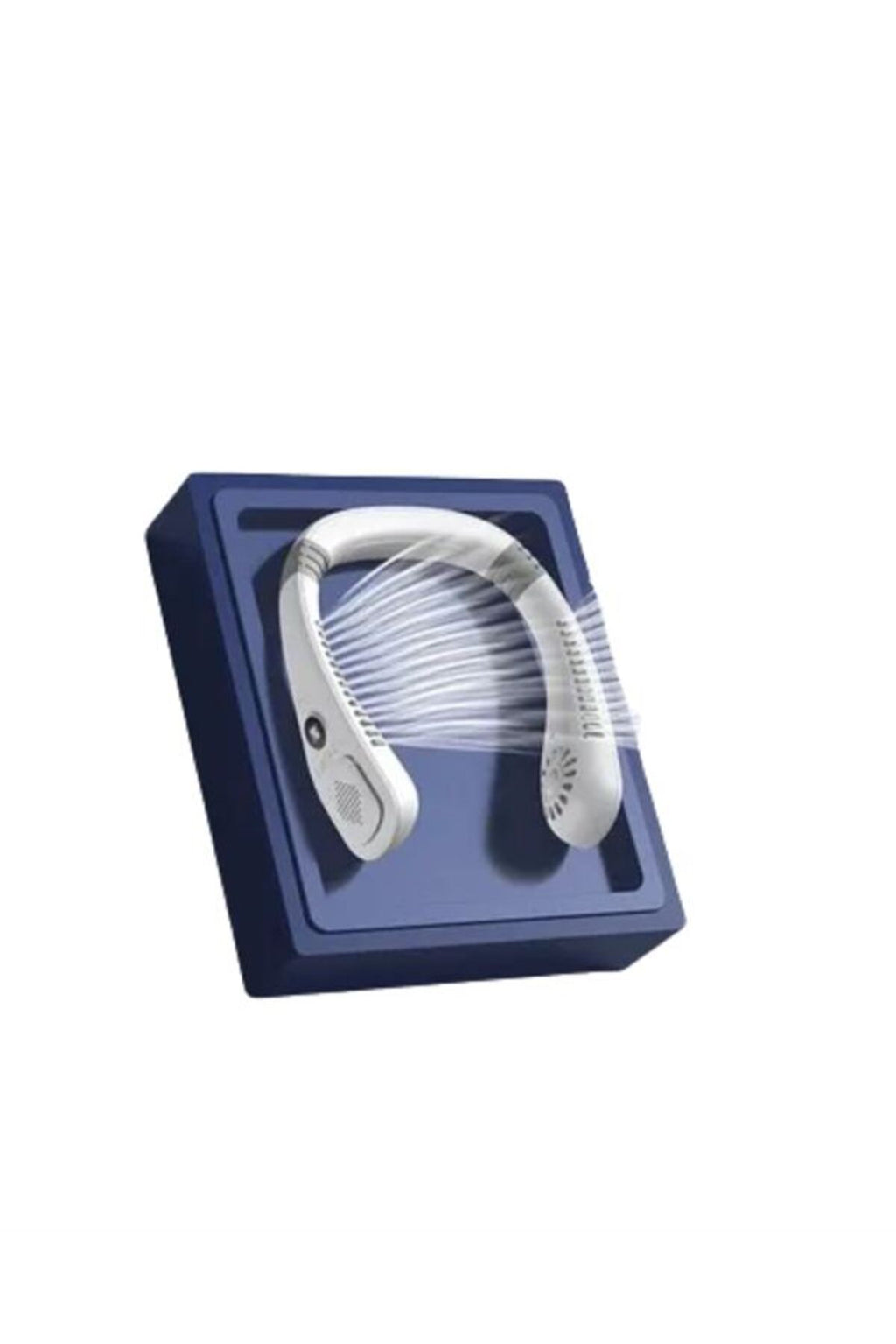 WOTOBEUS Giyilebilir Sessiz Fan | 224g Hafif, Bladeless Güvenli Tasarım, 5 Vitesli Soğutma, USB Şarjlı Fan