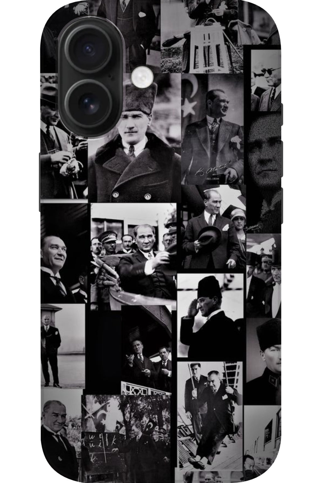 WOTOBEUS Apple  Atatürk Desenli HD Baskılı Silikon Kılıf
