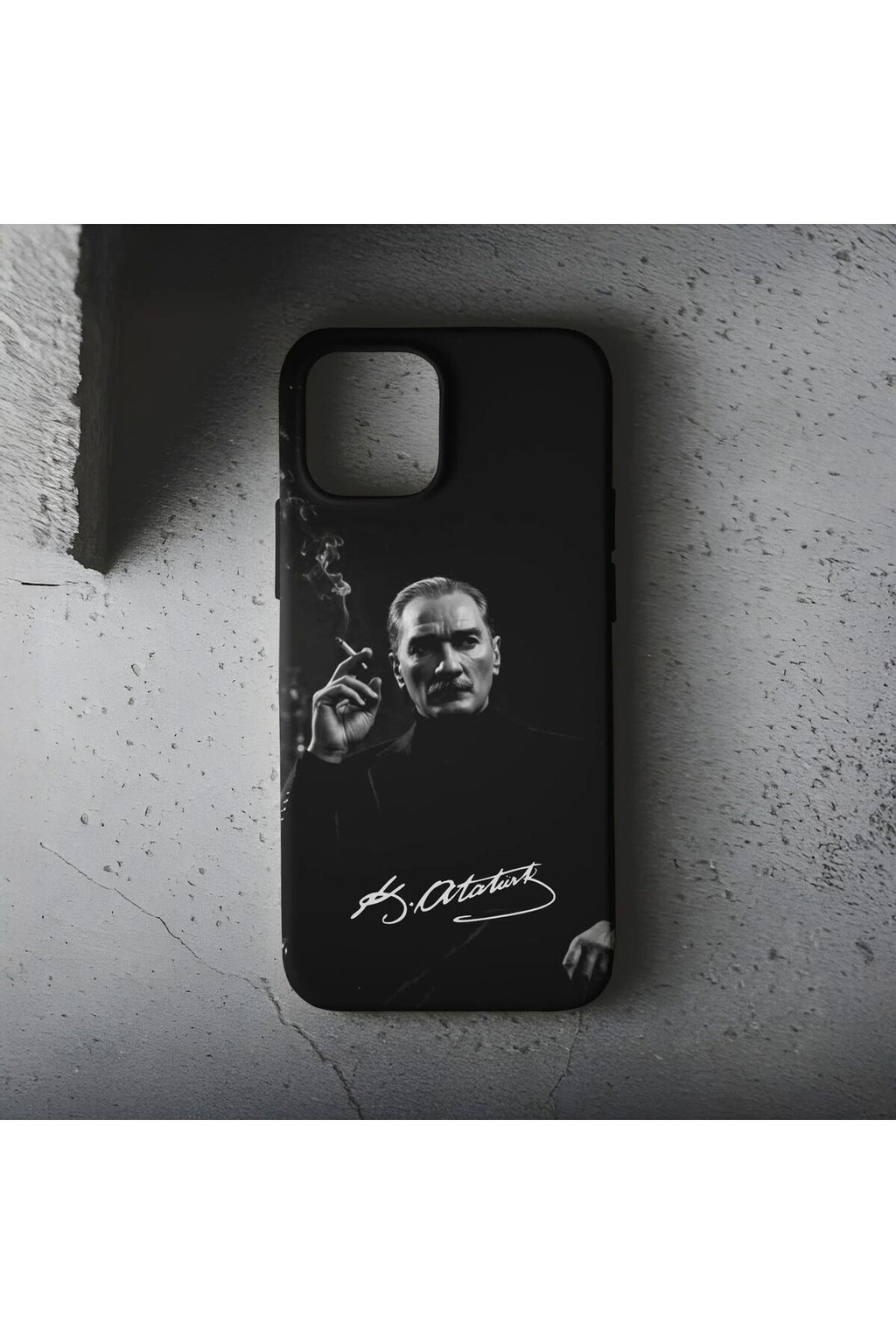 WOTOBEUS Atatürk 10 Kasım Anı Tasarım Premium Leke Tutmaz Telefon Kılıfı Aksesuarı
