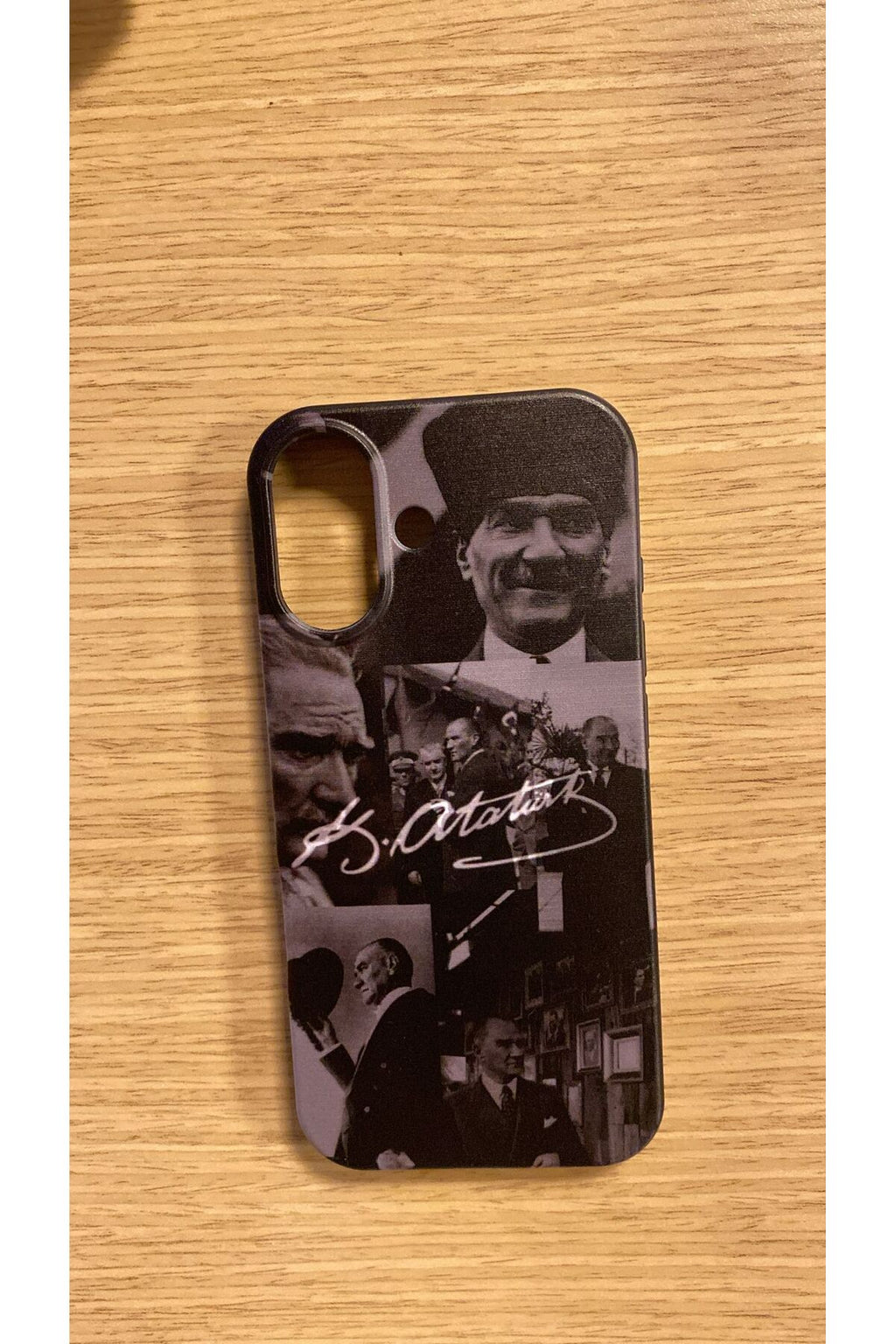 WOTOBEUS Atatürk Desenli İçi Kadife Premium Kalite Lansman Telefon Kılıfı