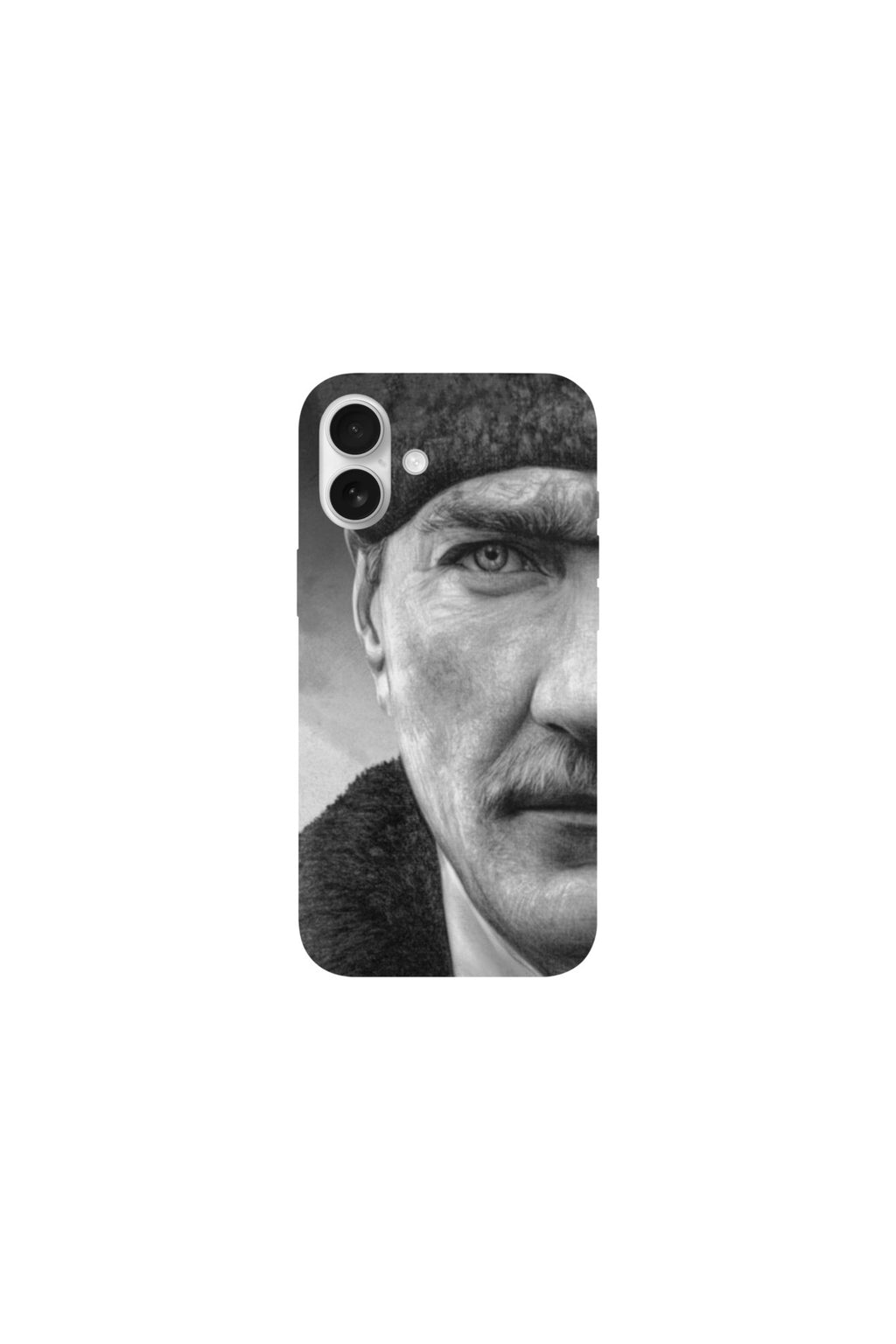 WOTOBEUS Atatürk Desenli İçi Kadife Premium Kalite Lansman Telefon Kılıfı