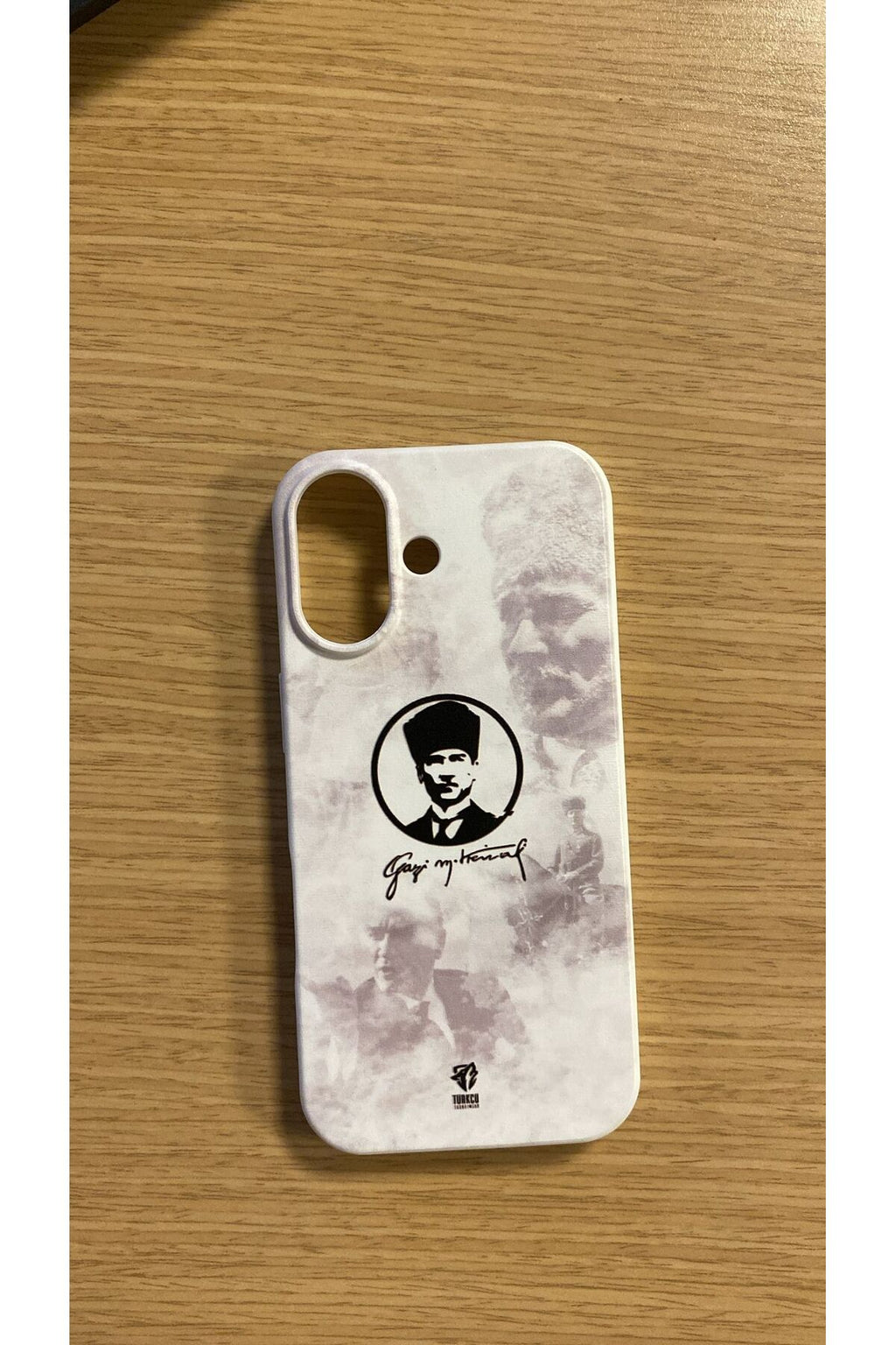WOTOBEUS Atatürk Desenli İçi Kadife Premium Kalite Lansman Telefon Kılıfı
