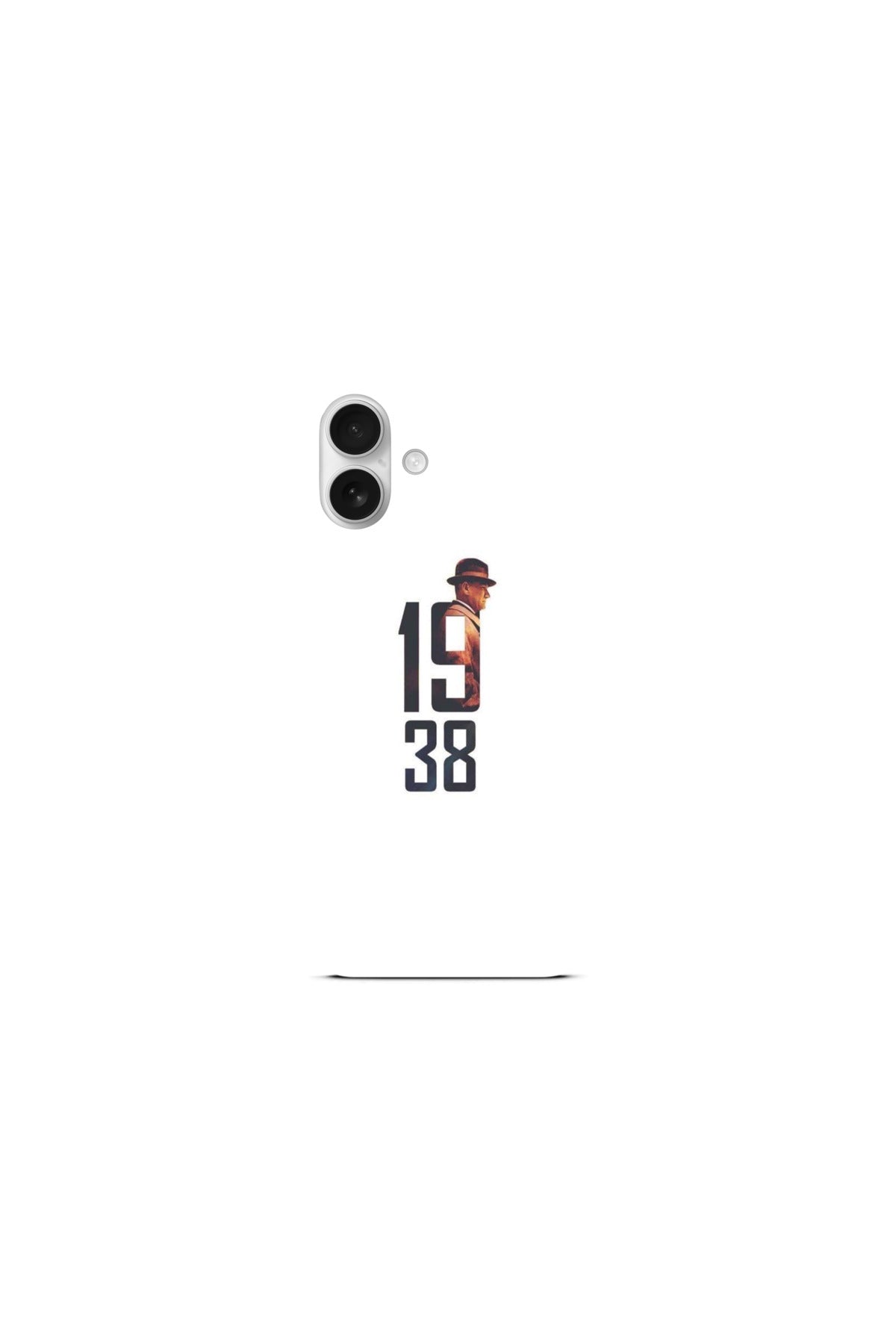 WOTOBEUS Atatürk Desenli İçi Kadife Premium Kalite Lansman Telefon Kılıfı
